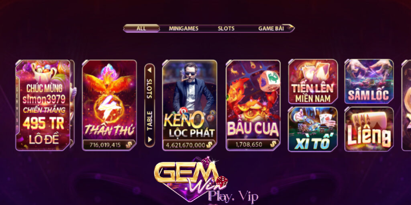 Gemwin là cổng game Bầu Cua uy tín