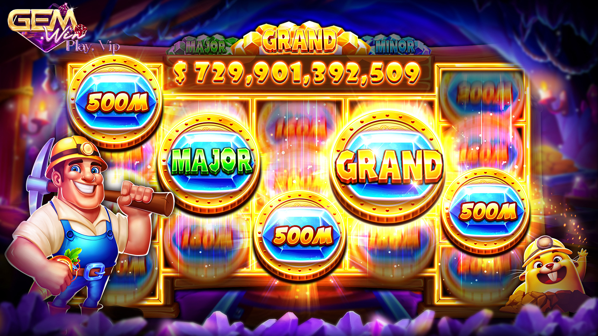 Slots Jackpot Lũy Tiến Gemwin: Cơ Hội Để Trở Thành Triệu Phú